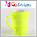 Customized Yellow Ceramic Coffee Mug For Gift China Munufacturer